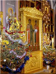 Рождество Христово в Храме свв. Бориса и Глеба в Дегунине